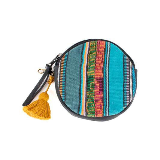 CIRCLE COIN PURSE - CORTE - BLACK - NO. 17552