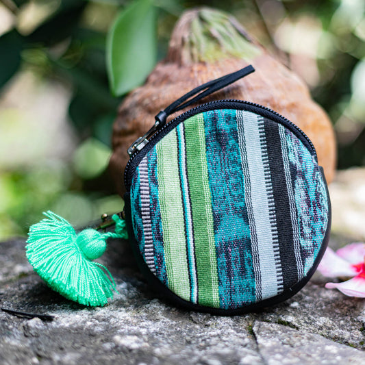CIRCLE COIN PURSE - CORTE - BLACK - NO. 17553
