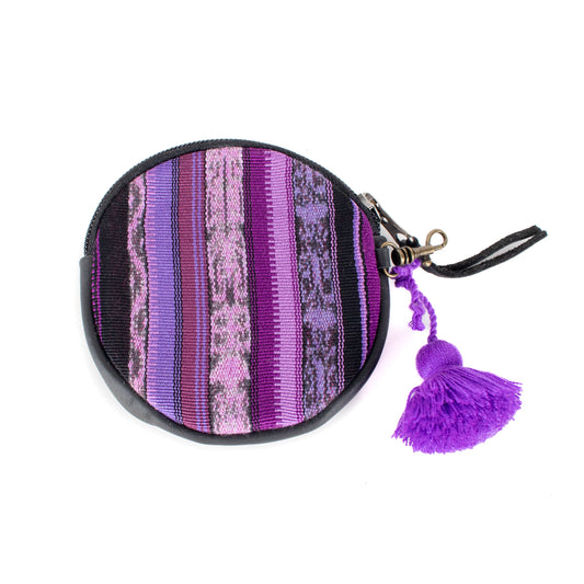 CIRCLE COIN PURSE - CORTE - BLACK - NO. 17558