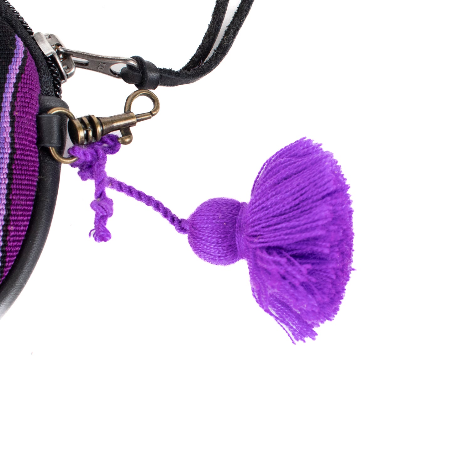 CIRCLE COIN PURSE - CORTE - BLACK - NO. 17558