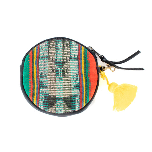 CIRCLE COIN PURSE - CORTE - BLACK - NO. 17559