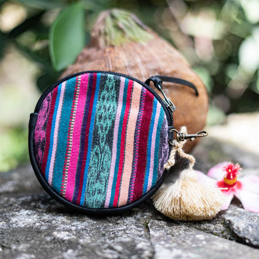 CIRCLE COIN PURSE - CORTE - BLACK - NO. 17561