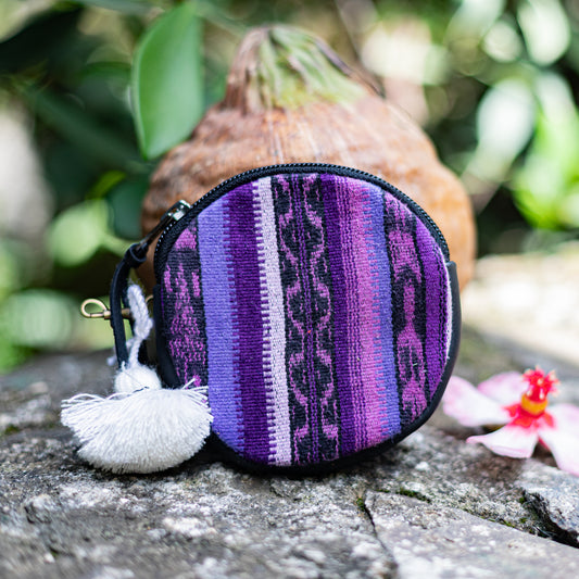 CIRCLE COIN PURSE - CORTE - BLACK - NO. 17562
