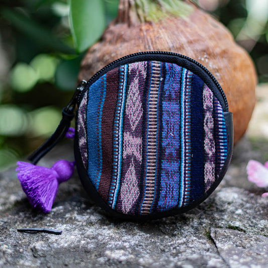 CIRCLE COIN PURSE - CORTE - BLACK - NO. 17563