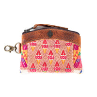 COIN PURSE - OOAK HUIPIL - HONEY - NO. 17620