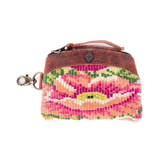 COIN PURSE - OOAK HUIPIL - COPPER - NO. 17640