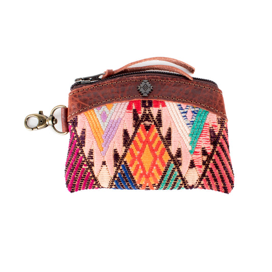 COIN PURSE - OOAK HUIPIL - COPPER - NO. 17641