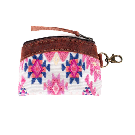 COIN PURSE - OOAK HUIPIL - COPPER - NO. 17643