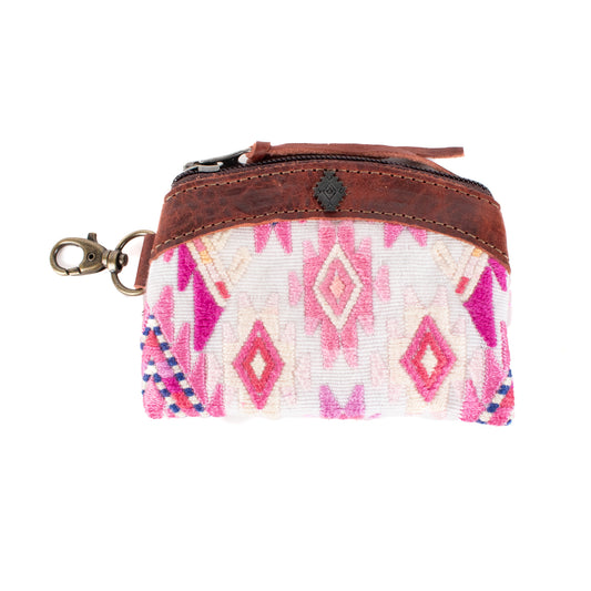 COIN PURSE - OOAK HUIPIL - COPPER - NO. 17643