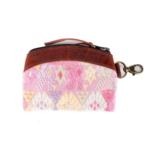 COIN PURSE - OOAK HUIPIL - COPPER - NO. 17649