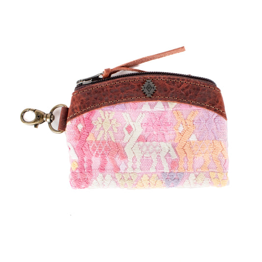 COIN PURSE - OOAK HUIPIL - COPPER - NO. 17649
