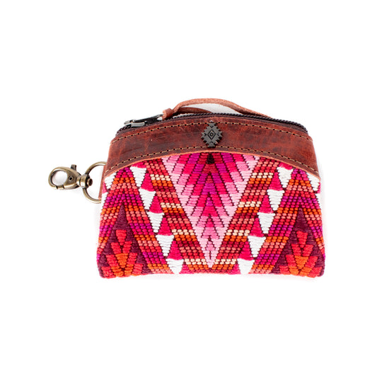 COIN PURSE - OOAK HUIPIL - COPPER - NO. 17652