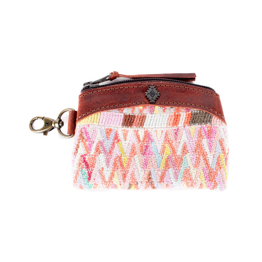 COIN PURSE - OOAK HUIPIL - COPPER - NO. 17654