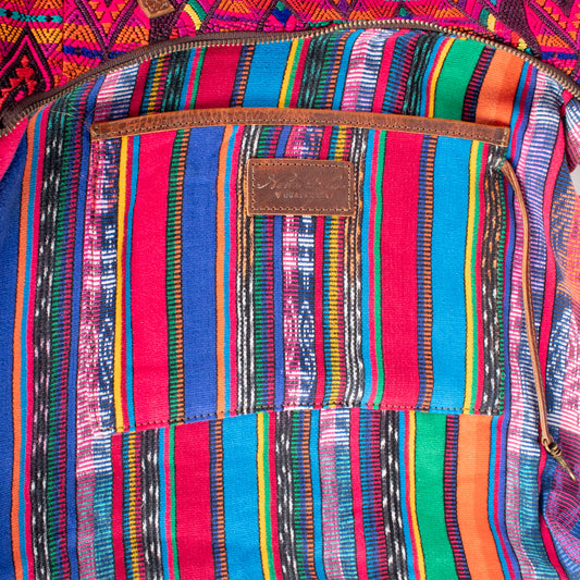 PENELOPE BAG - OOAK HUIPIL - HONEY - NO. 17665