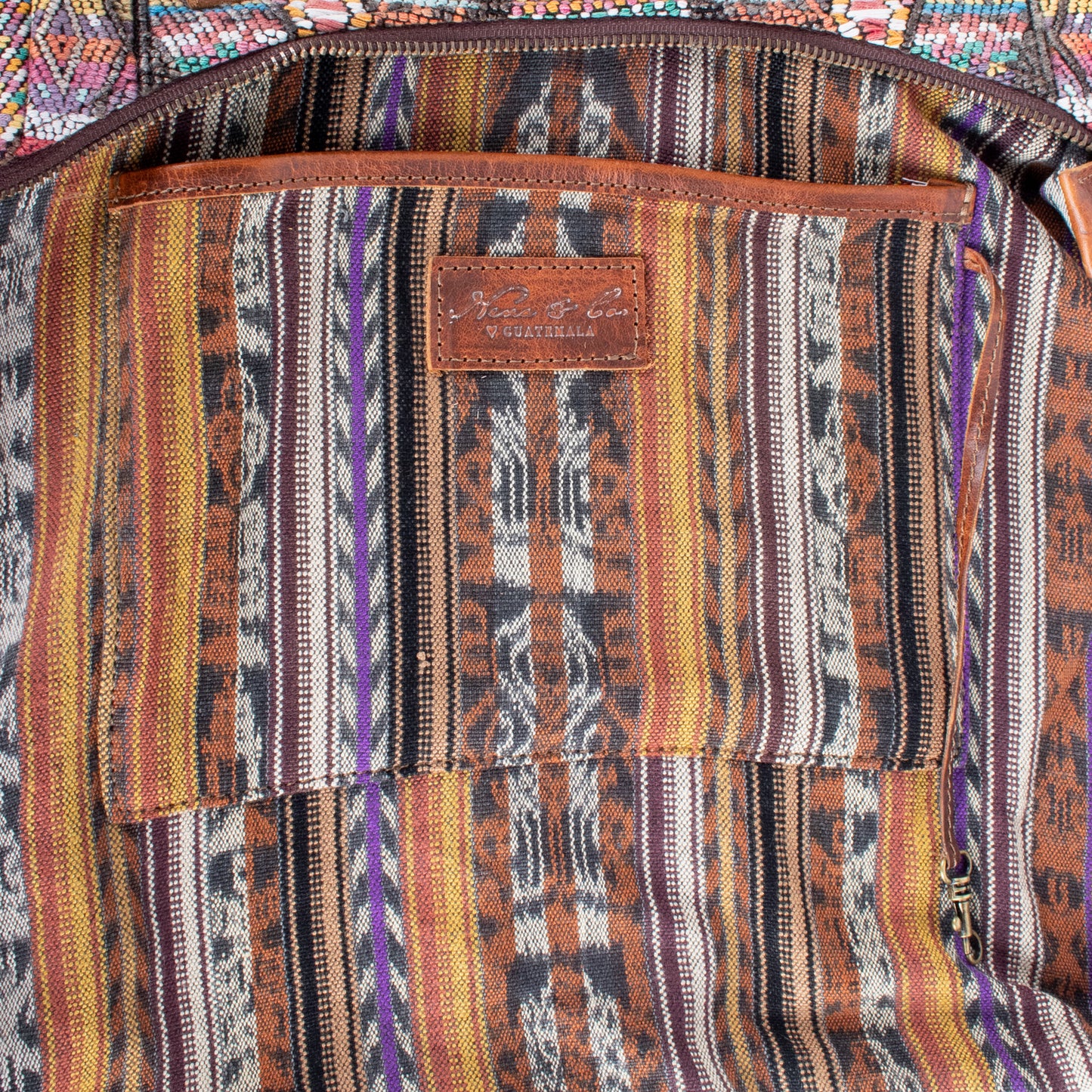 PENELOPE BAG - OOAK HUIPIL - HONEY - NO. 17666