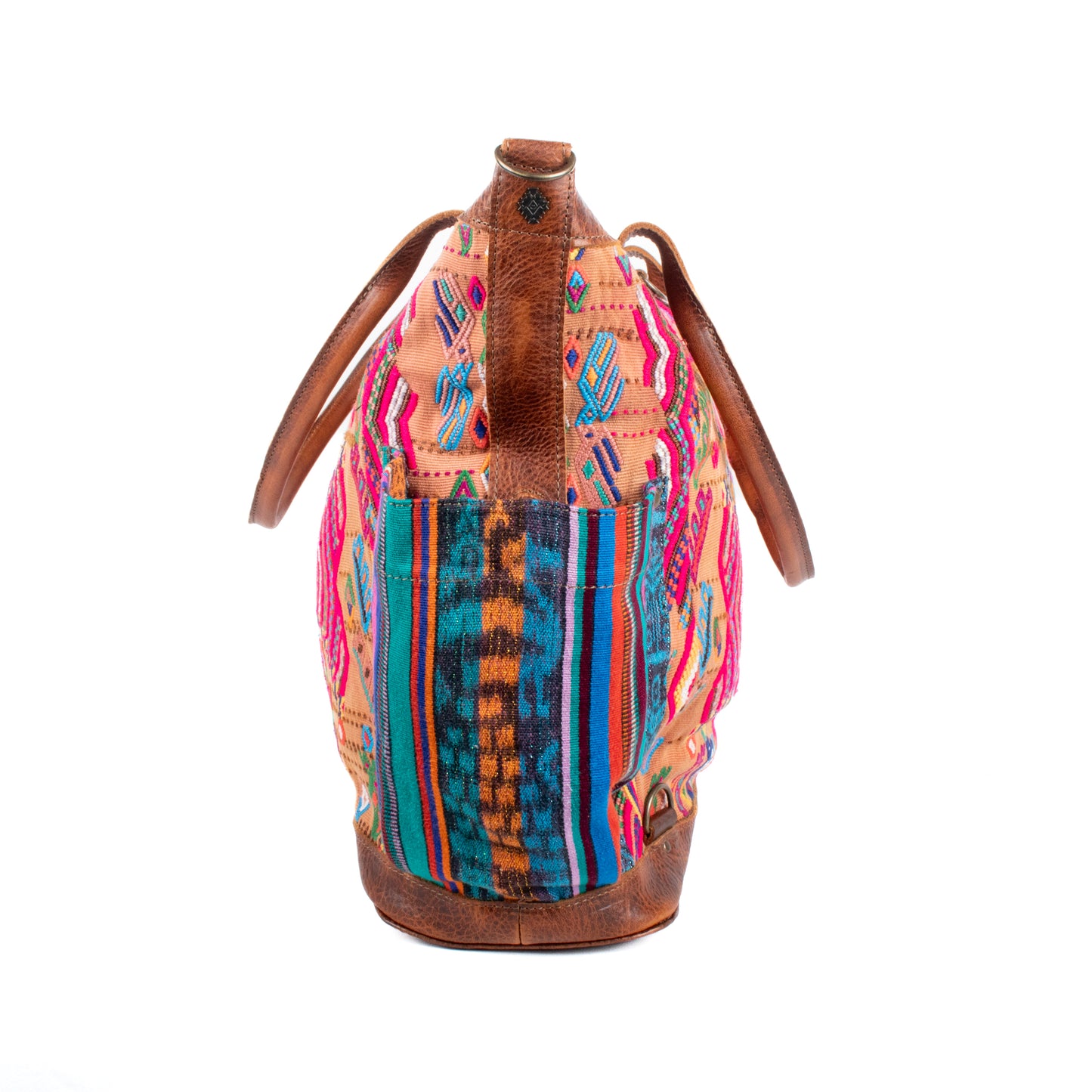 THE PERFECT BAG - OOAK HUIPIL - HONEY - NO. 17685 **SHIP WINDOW**