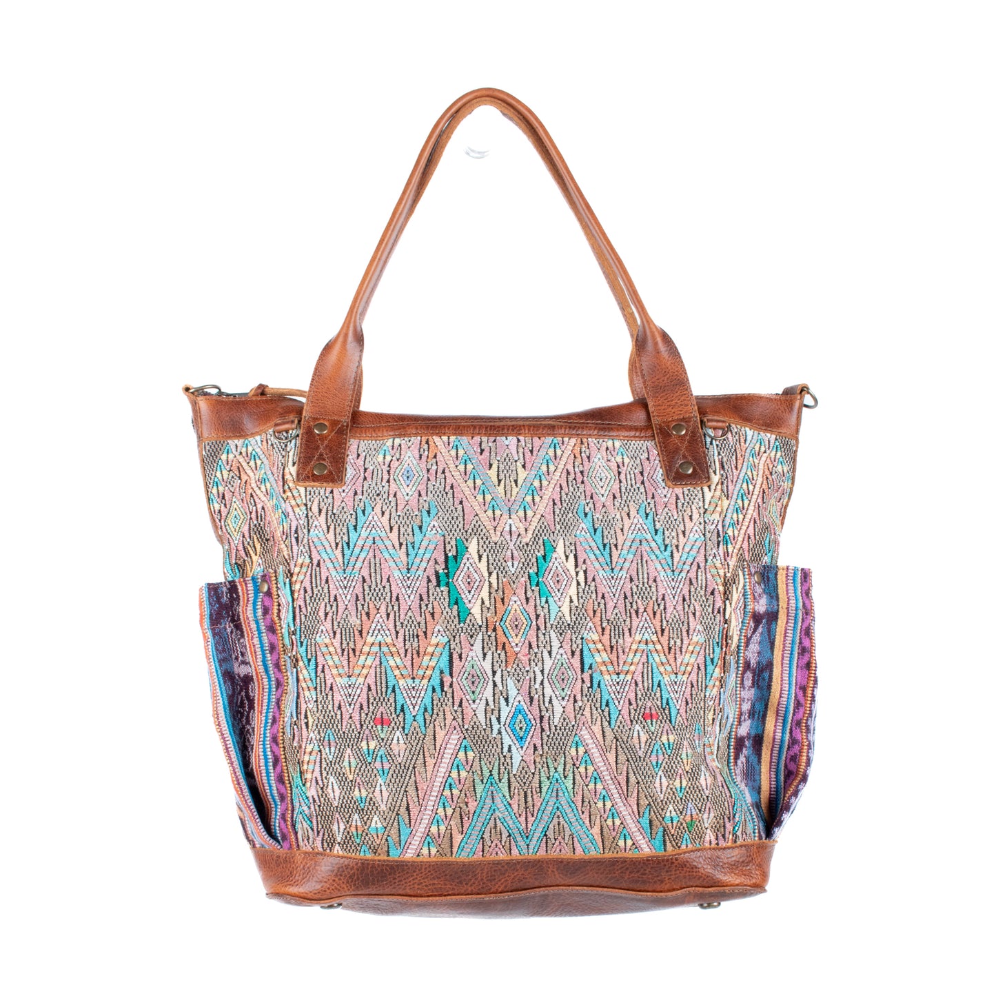THE PERFECT BAG - OOAK HUIPIL - HONEY - NO. 17686 **SHIP WINDOW**
