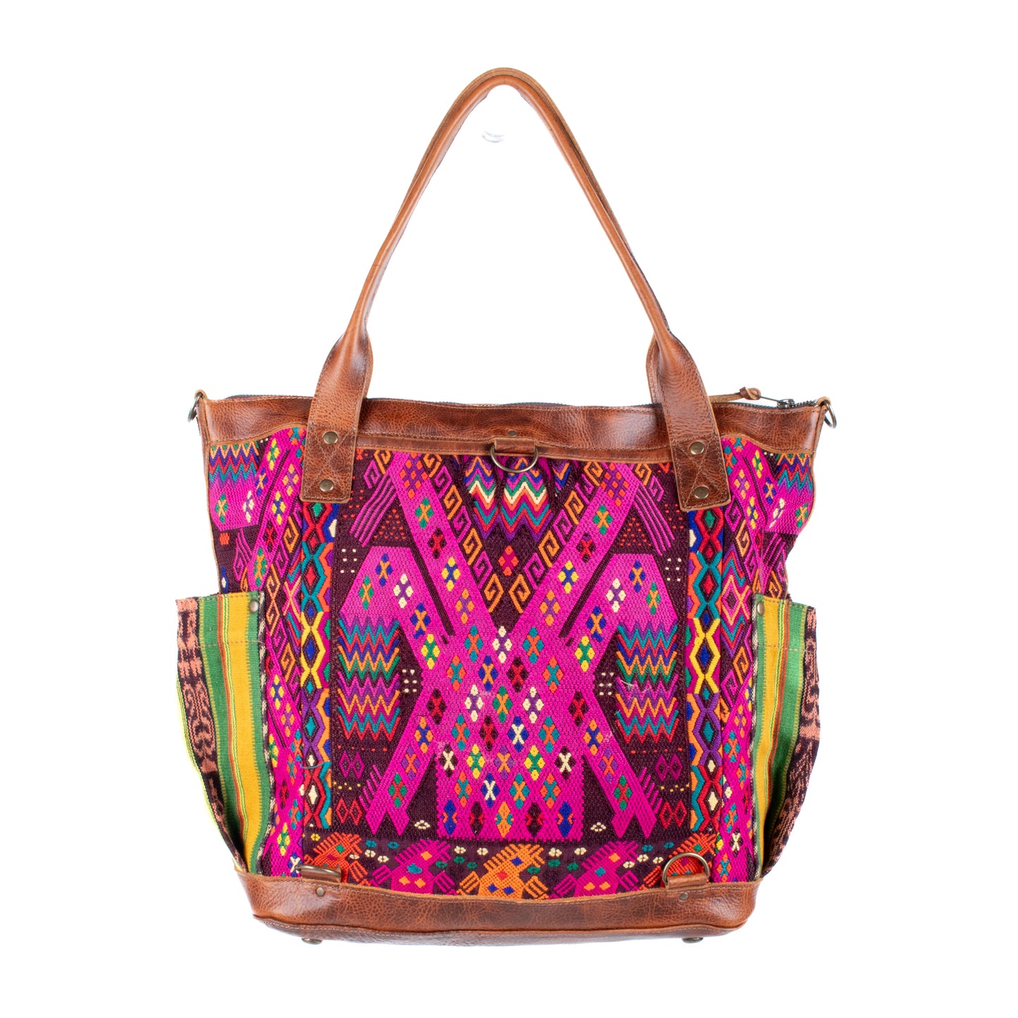 THE PERFECT BAG - OOAK HUIPIL - HONEY - NO. 17687 **SHIP WINDOW**