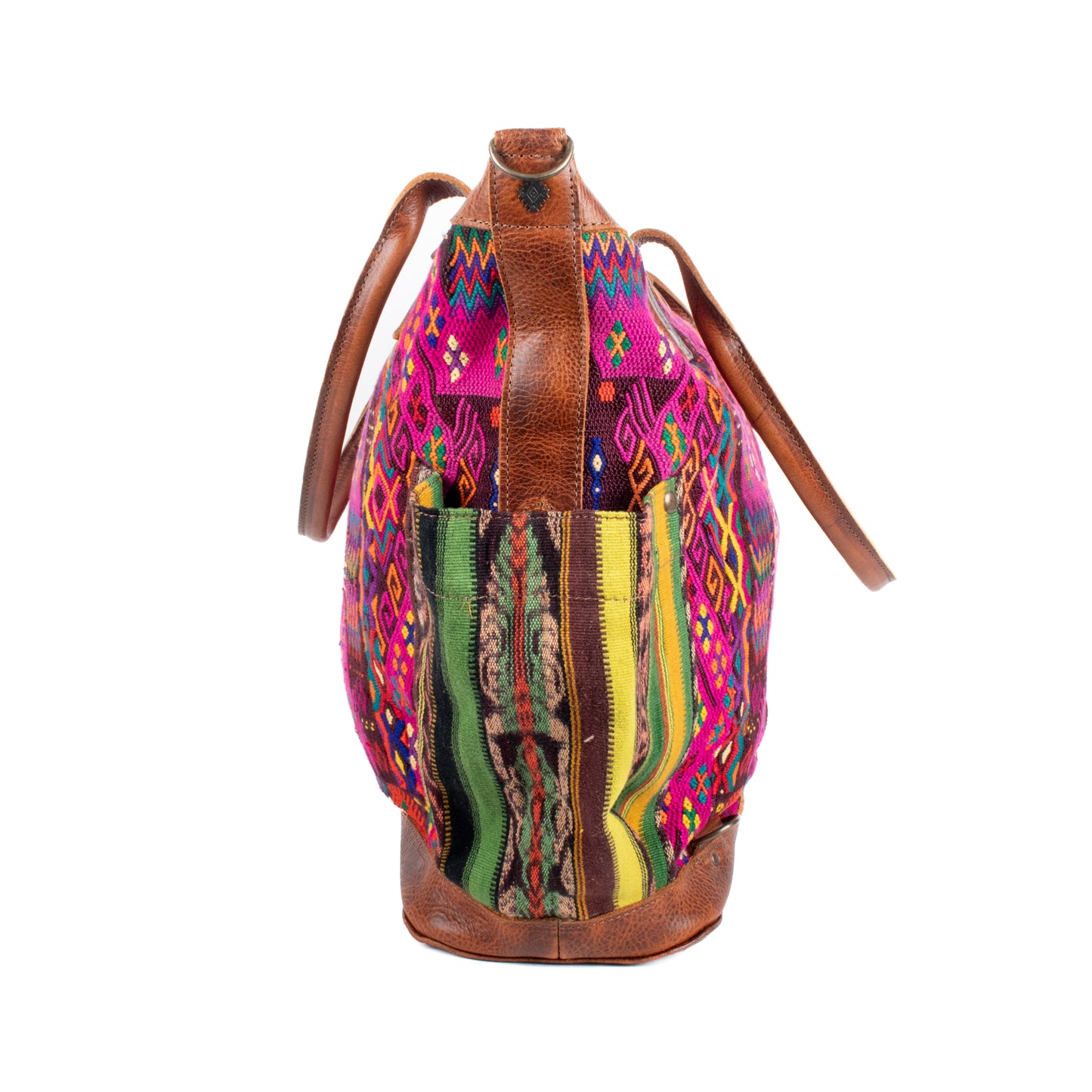 THE PERFECT BAG - OOAK HUIPIL - HONEY - NO. 17687 **SHIP WINDOW**