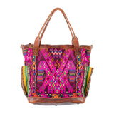THE PERFECT BAG - OOAK HUIPIL - HONEY - NO. 17687