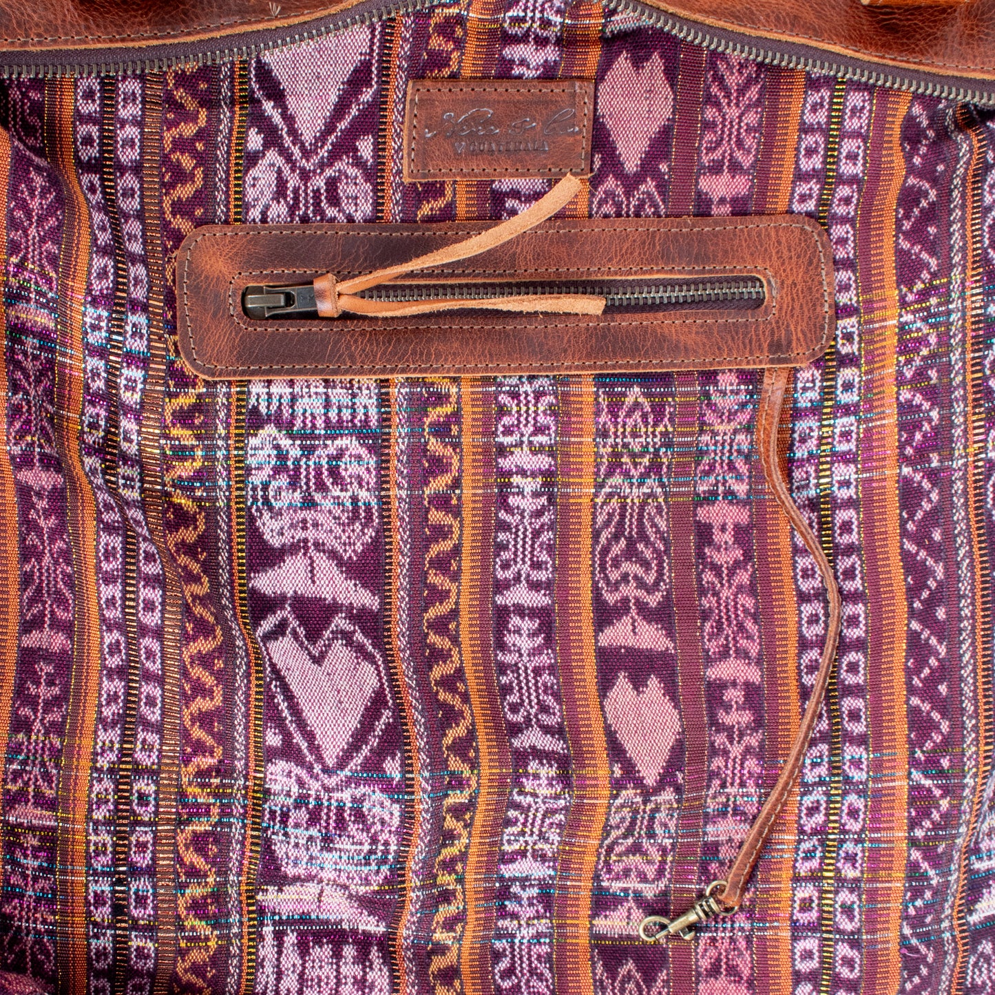 THE PERFECT BAG - OOAK HUIPIL - HONEY - NO. 17688 **SHIP WINDOW**
