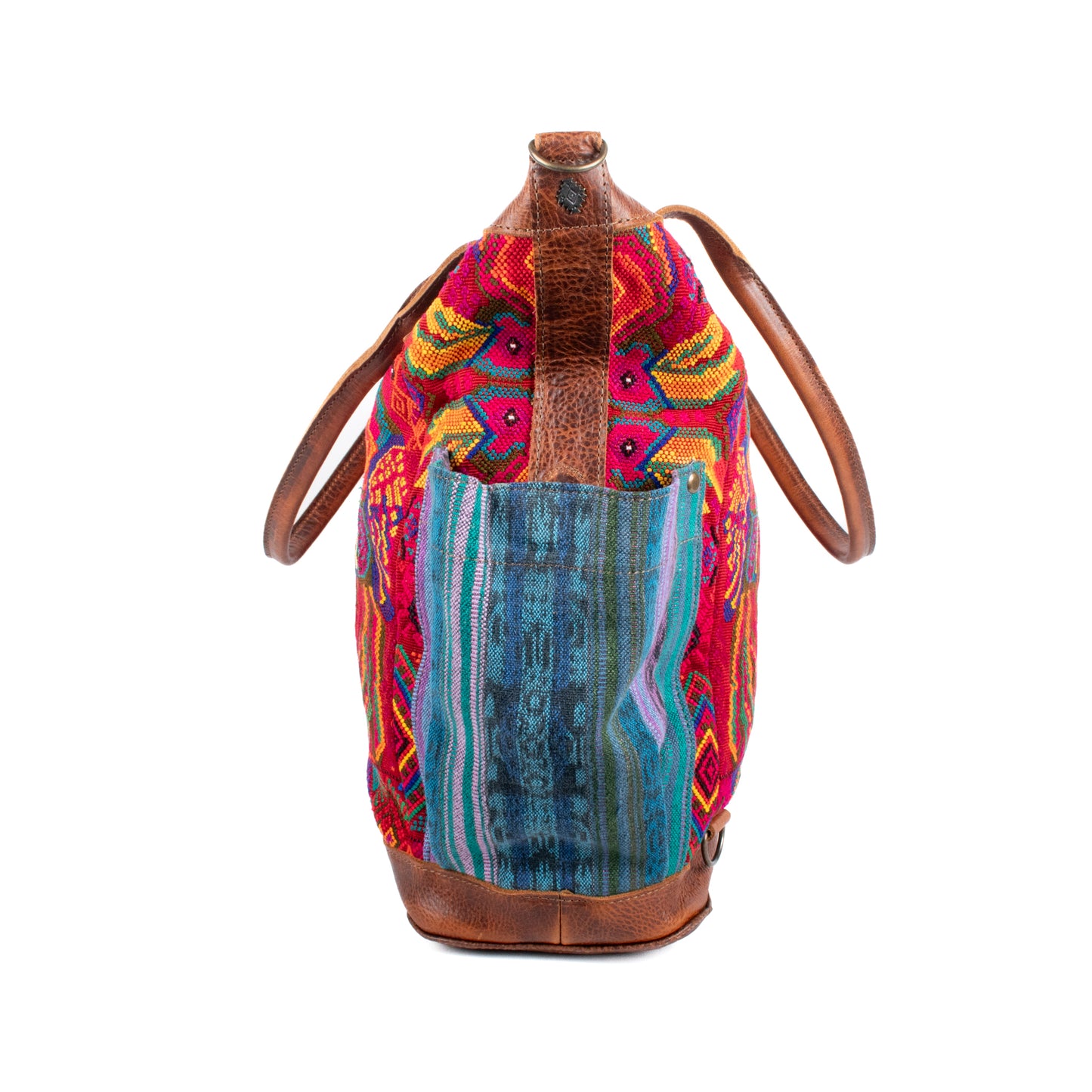 THE PERFECT BAG - OOAK HUIPIL - HONEY - NO. 17689 **SHIP WINDOW**