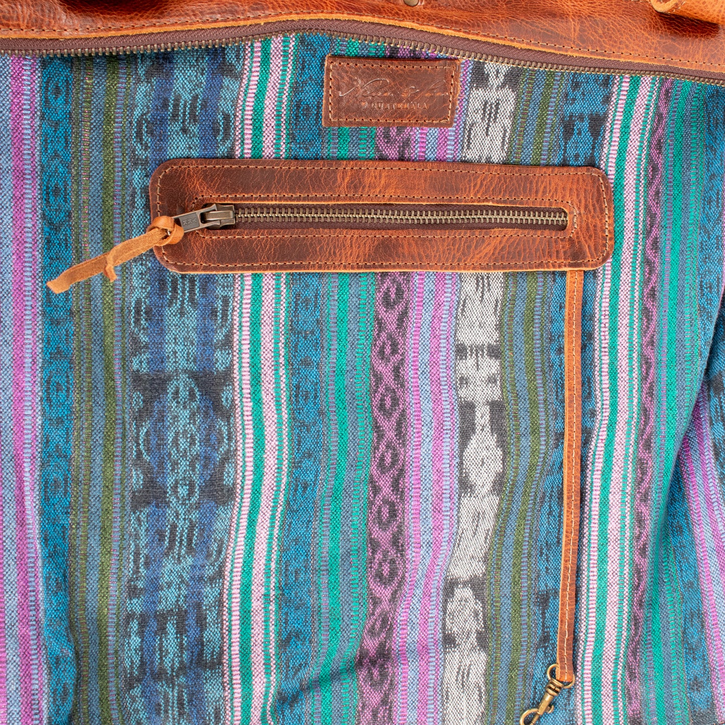 THE PERFECT BAG - OOAK HUIPIL - HONEY - NO. 17689 **SHIP WINDOW**
