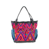 THE MEDIUM PERFECT BAG - OOAK HUIPIL - BLACK - NO. 17713