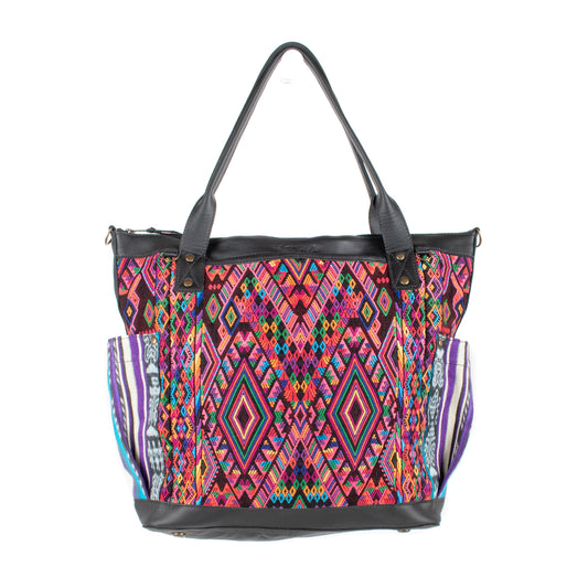 THE PERFECT BAG - OOAK HUIPIL - BLACK - NO. 17716