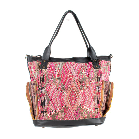 THE PERFECT BAG - OOAK HUIPIL - BLACK - NO. 17717