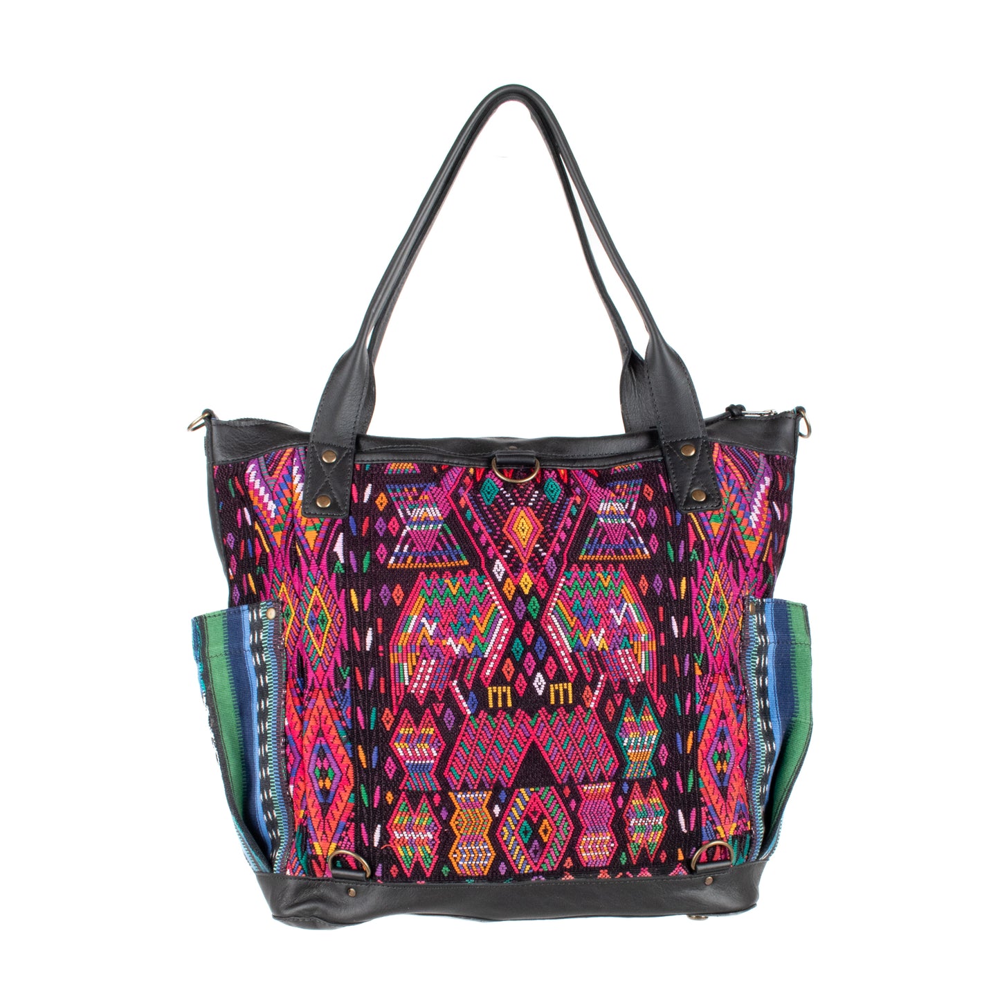 THE PERFECT BAG - OOAK HUIPIL - BLACK - NO. 17718