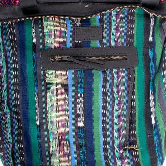 THE PERFECT BAG - OOAK HUIPIL - BLACK - NO. 17718