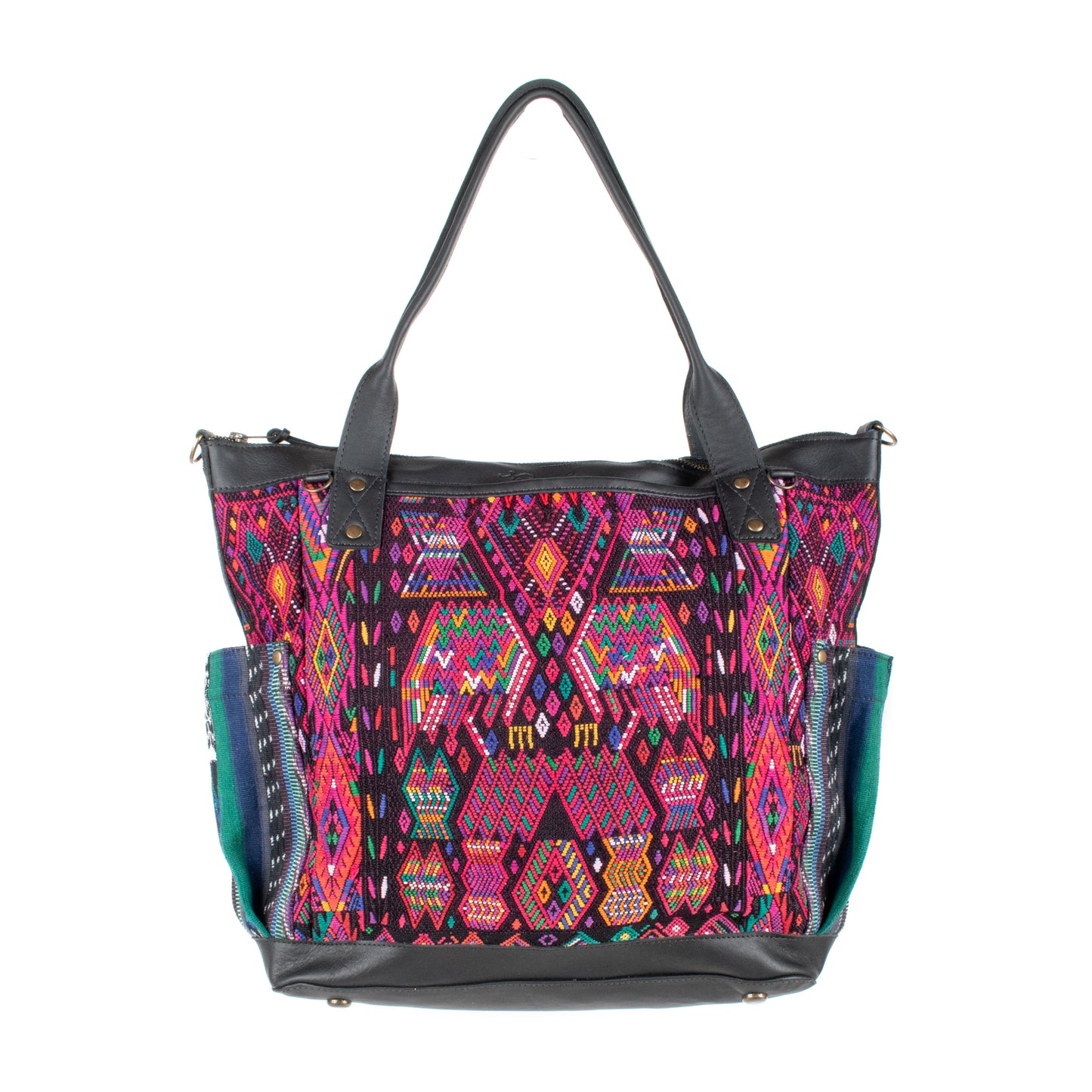 THE PERFECT BAG - OOAK HUIPIL - BLACK - NO. 17718