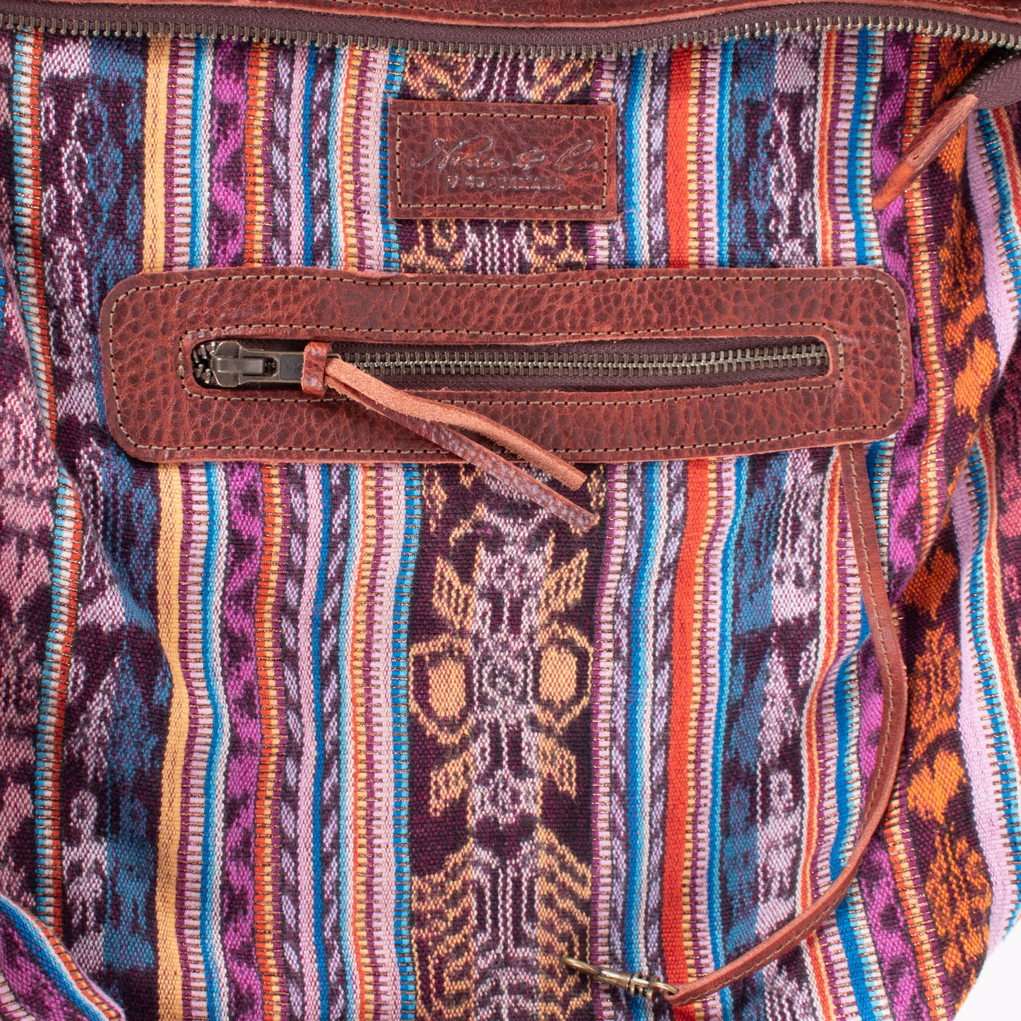 THE MEDIUM PERFECT BAG - OOAK HUIPIL - COPPER - NO. 17750