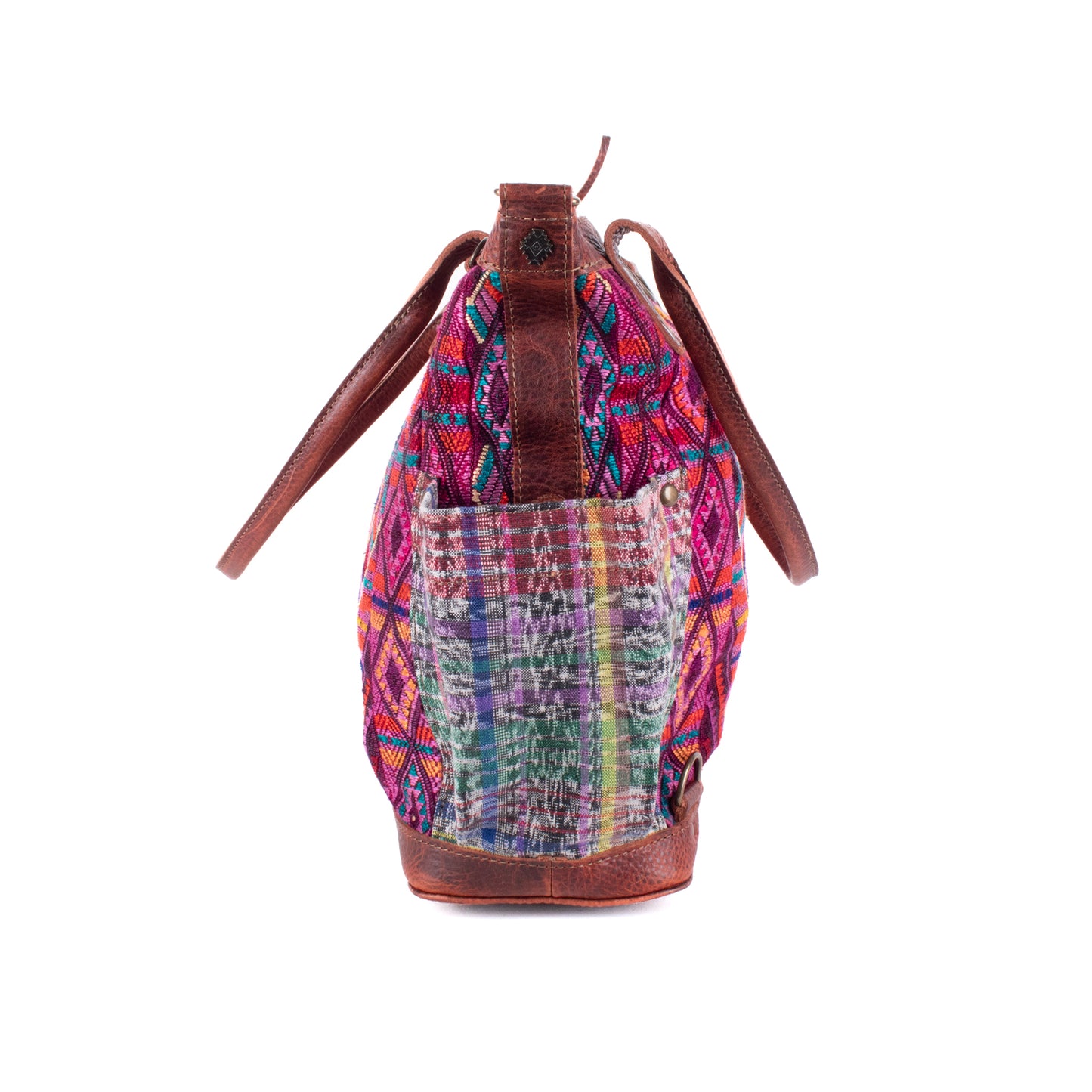 THE MEDIUM PERFECT BAG - OOAK HUIPIL - COPPER - NO. 17753