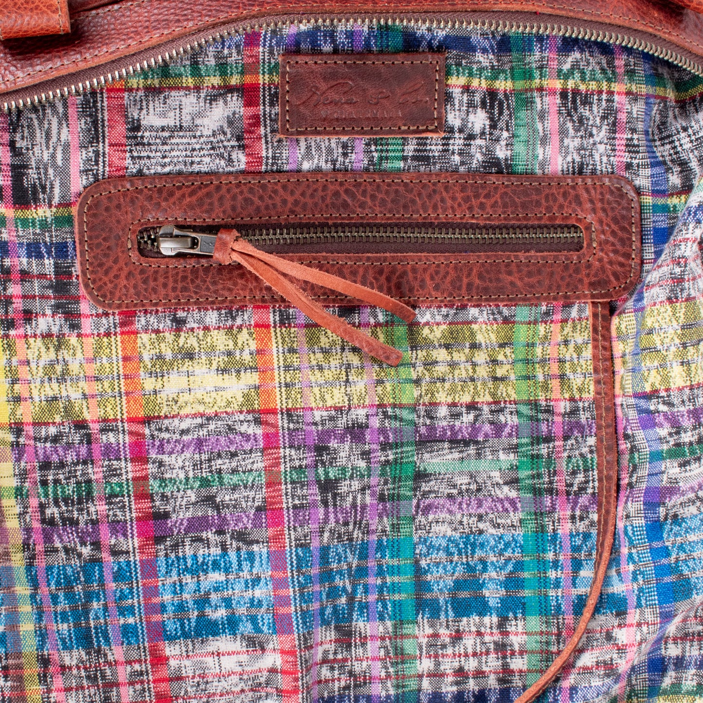 THE MEDIUM PERFECT BAG - OOAK HUIPIL - COPPER - NO. 17753
