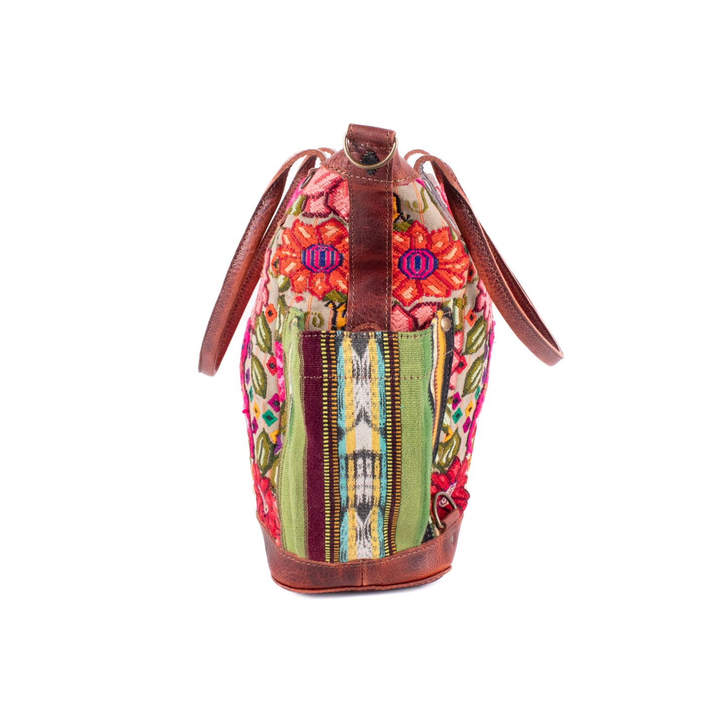 THE MEDIUM PERFECT BAG - OOAK HUIPIL - COPPER - NO. 17754