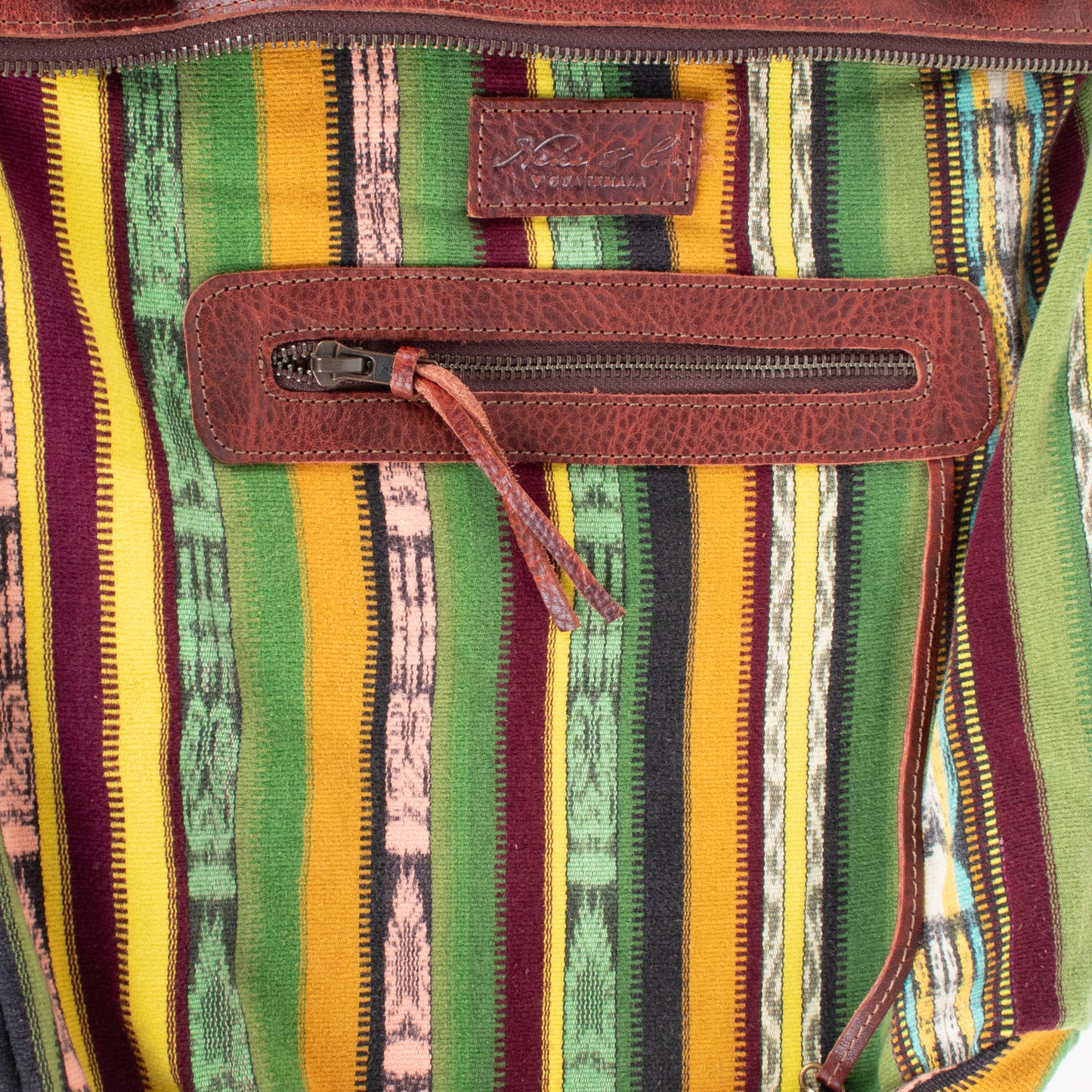 THE MEDIUM PERFECT BAG - OOAK HUIPIL - COPPER - NO. 17754