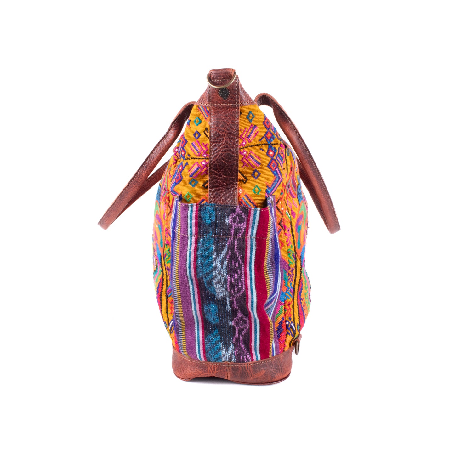 THE PERFECT BAG - OOAK HUIPIL - COPPER - NO. 17755 **SHIP WINDOW**