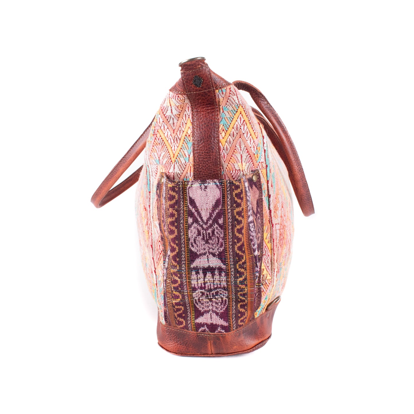 THE PERFECT BAG - OOAK HUIPIL - COPPER - NO. 17756 **SHIP WINDOW**