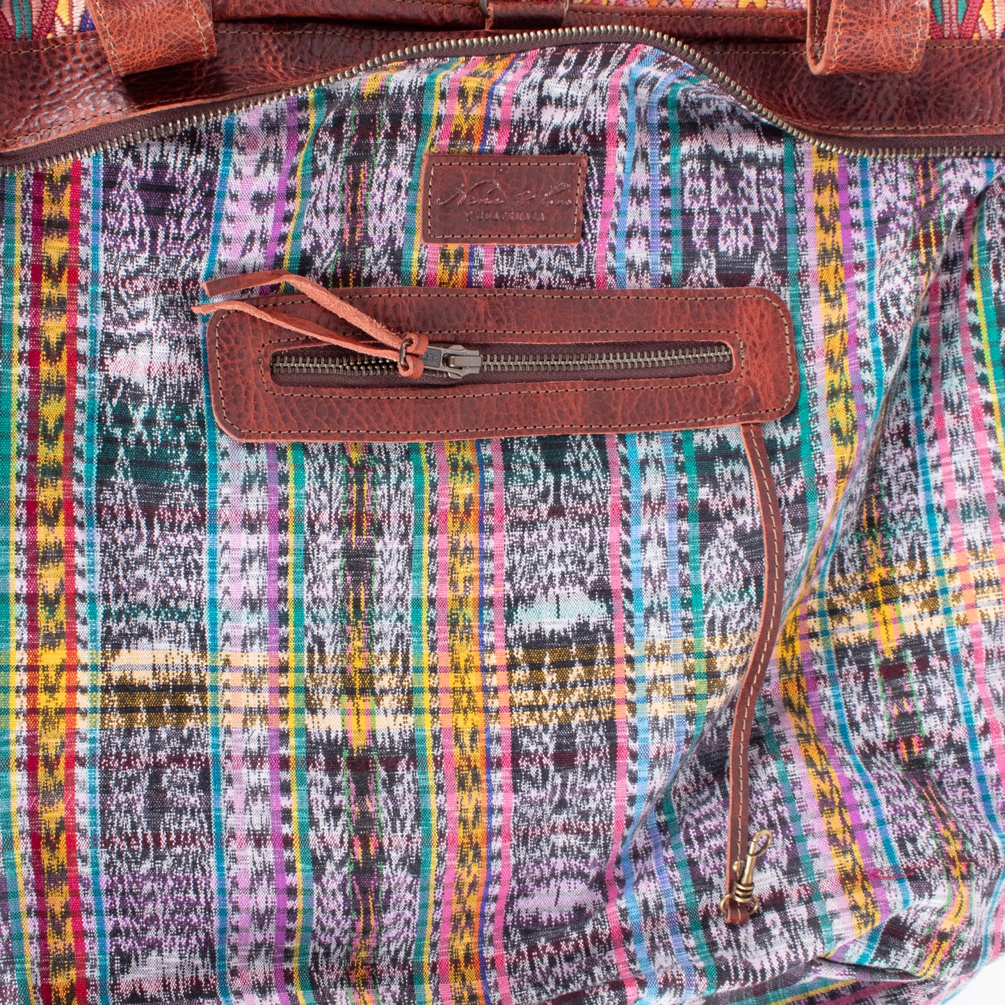 THE PERFECT BAG - OOAK HUIPIL - COPPER - NO. 17757 **SHIP WINDOW**