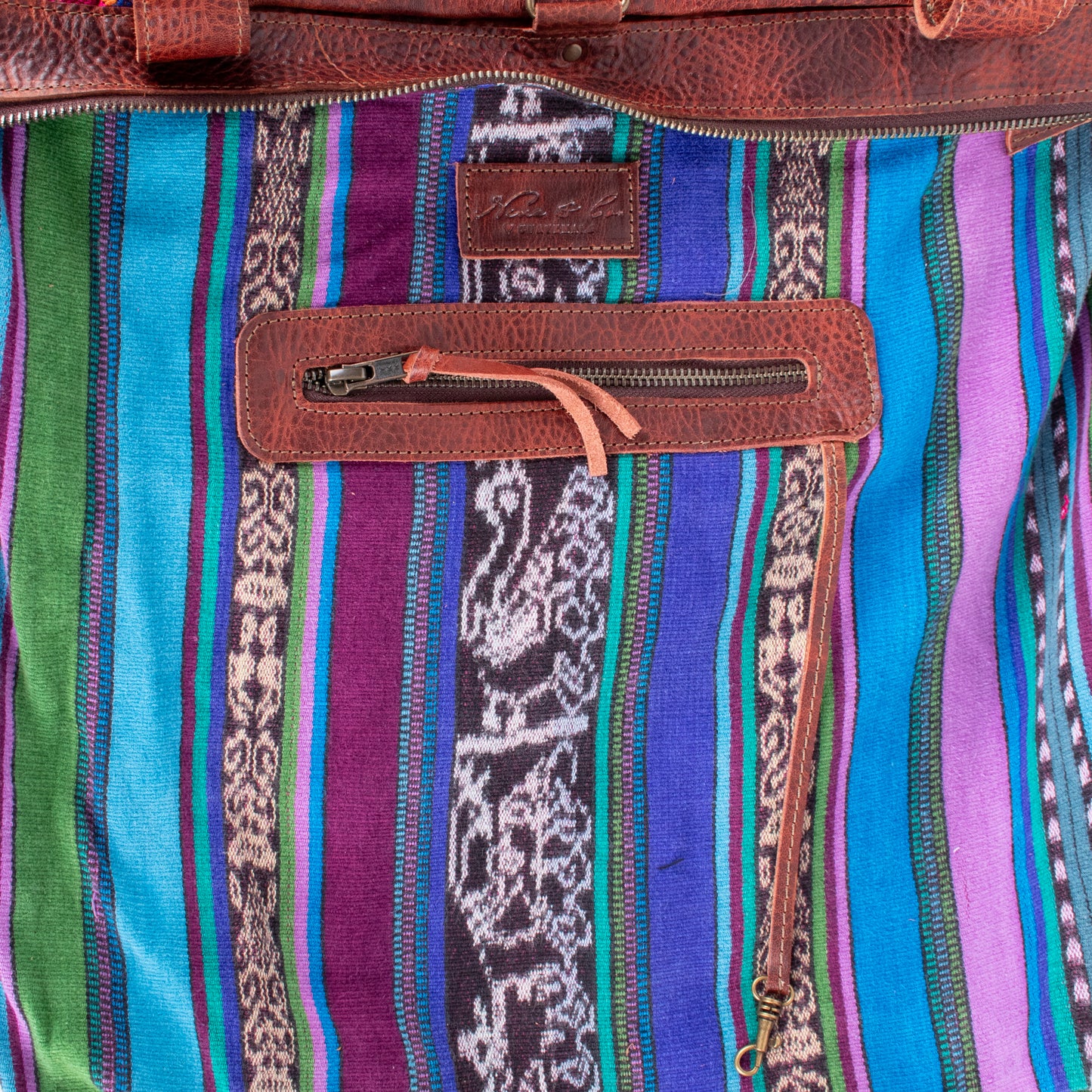 THE PERFECT BAG - OOAK HUIPIL - COPPER - NO. 17758 **SHIP WINDOW**