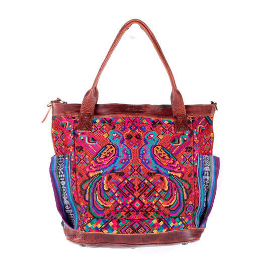 THE PERFECT BAG - OOAK HUIPIL - COPPER - NO. 17758