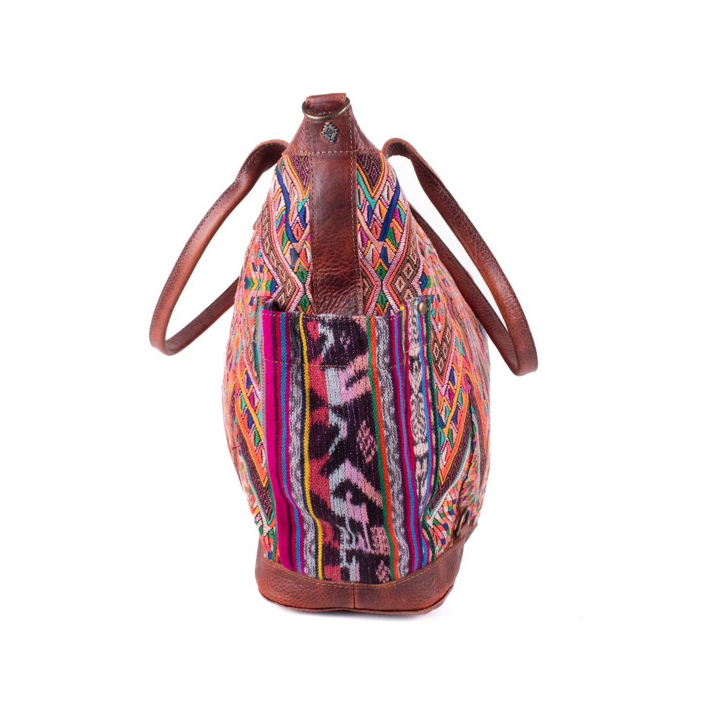 THE PERFECT BAG - OOAK HUIPIL - COPPER - NO. 17759 **SHIP WINDOW**