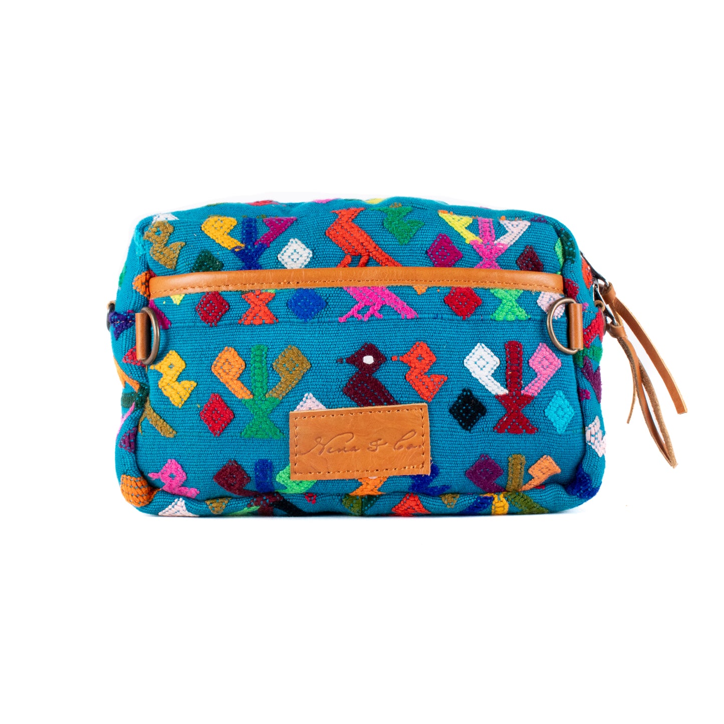 WANDER CROSSBODY SET - OOAK HUIPIL - DUNA AMARILLA - NO. 17870
