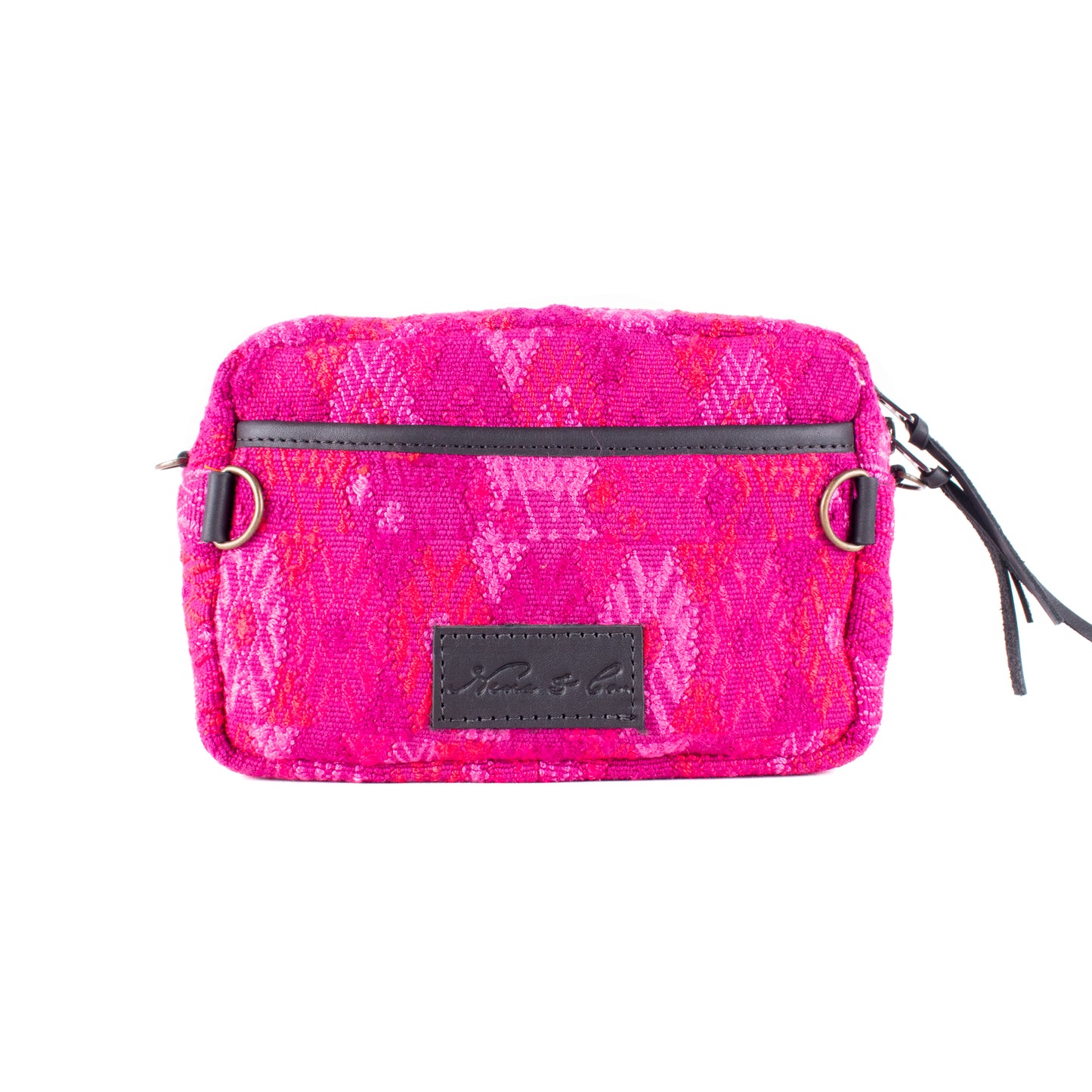 WANDER CROSSBODY SET - OOAK HUIPIL - BLACK - NO. 17871