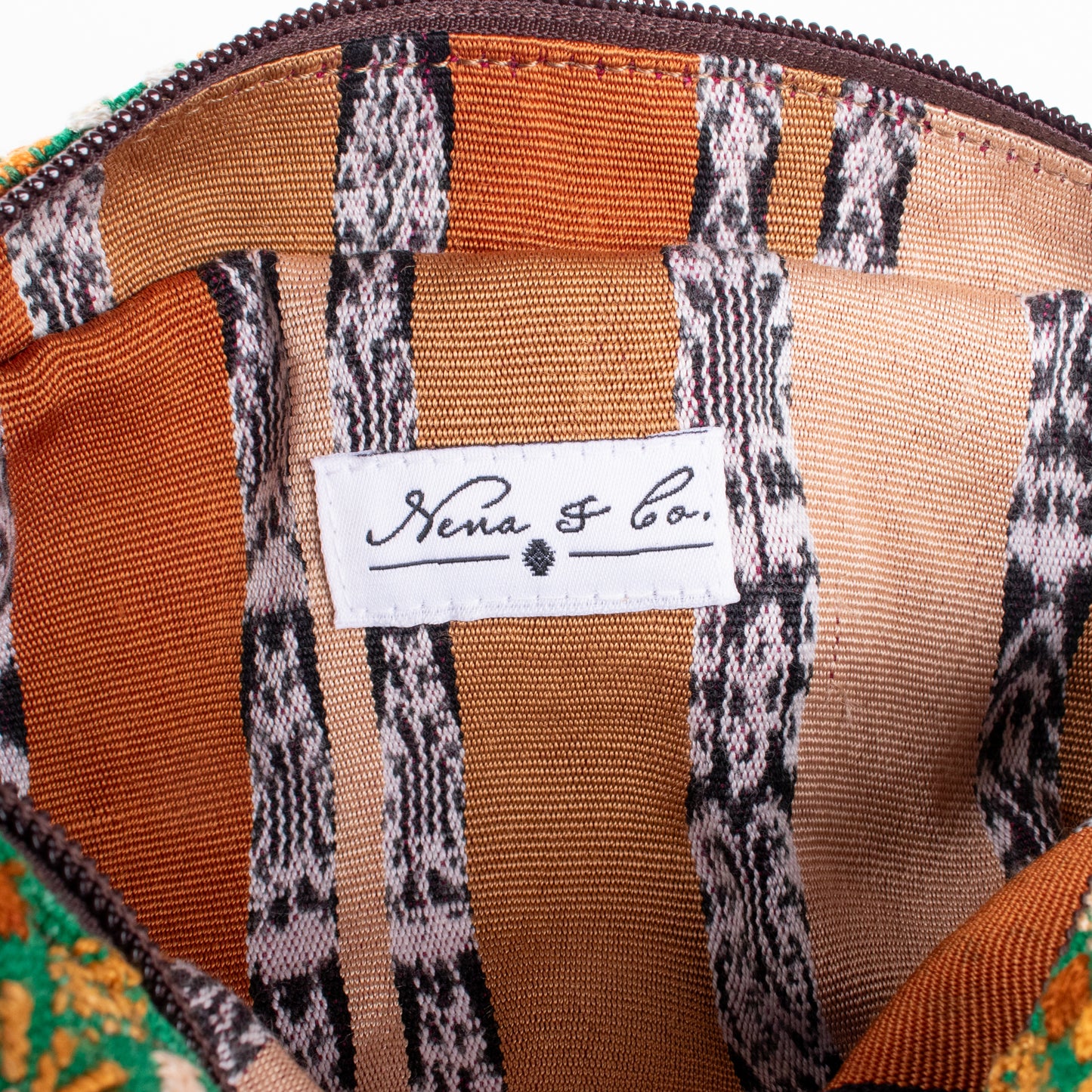 WANDER CROSSBODY SET - OOAK HUIPIL - HONEY - NO. 17872