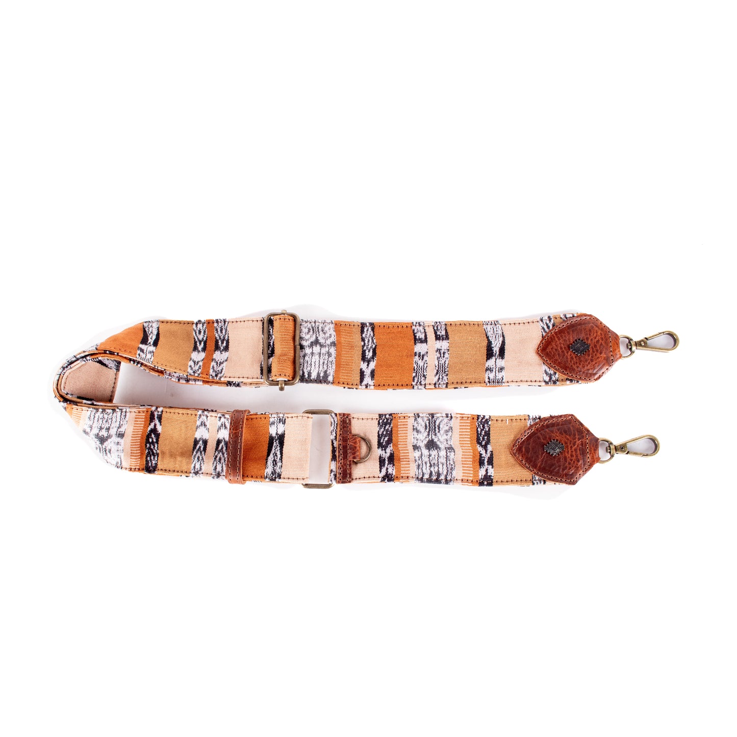 WANDER CROSSBODY SET - OOAK HUIPIL - HONEY - NO. 17872