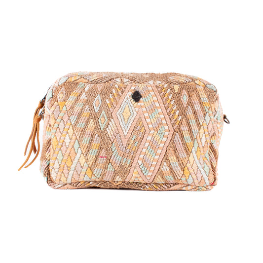 WANDER CROSSBODY SET - OOAK HUIPIL - DUNA AMARILLA - NO. 17876