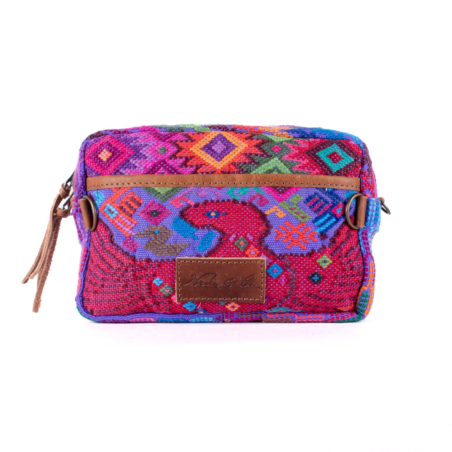 WANDER CROSSBODY SET - OOAK HUIPIL - FAWN - NO. 17910